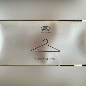 BRAND NEW: ORIGINAL Land Rover/ Range Rover hanger-click and hang- car accessory